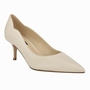 Nine West Abaline Pointy Toe Pumps Beige Nederland | ZKM-659184